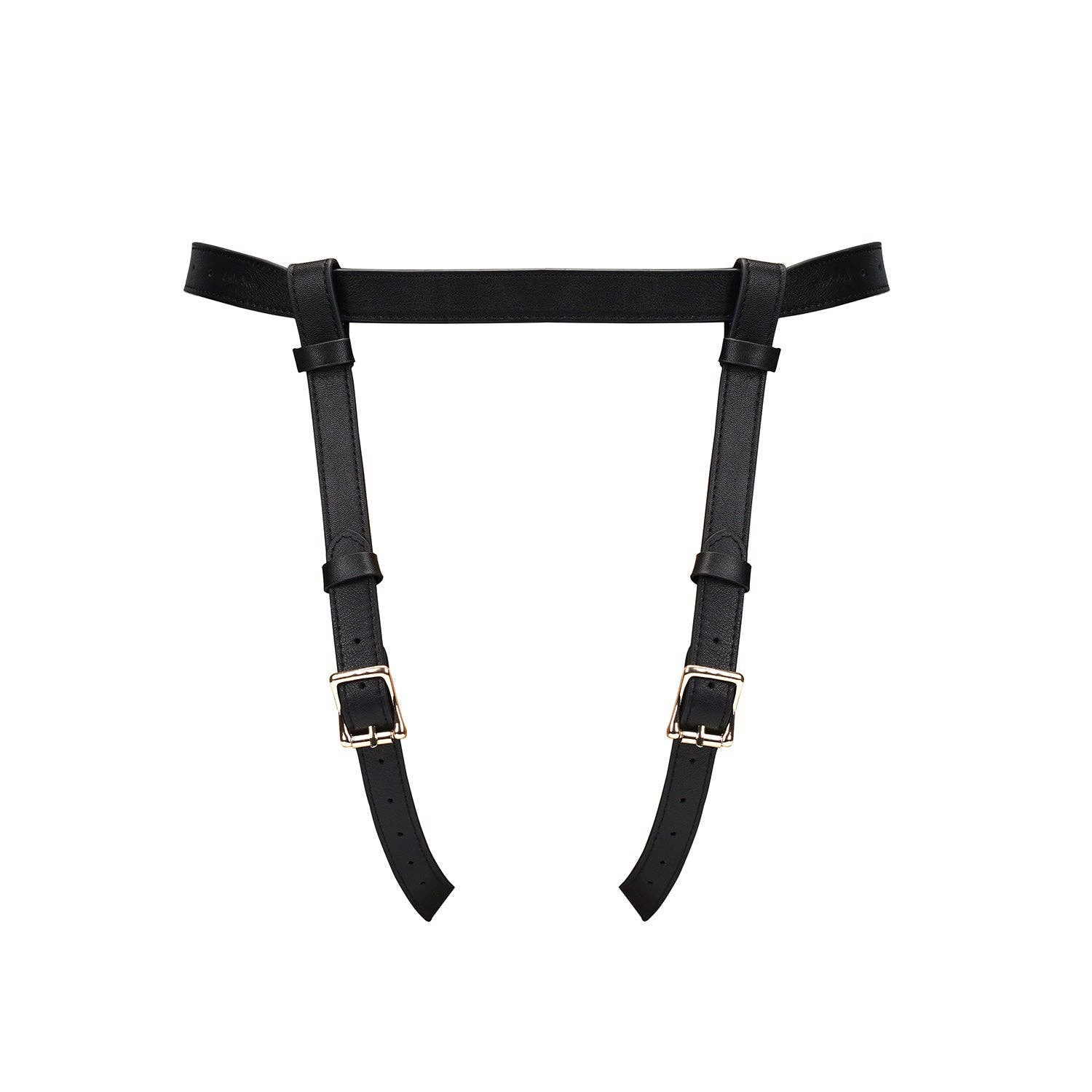 Dark Secret Deluxe Leather Strap On Harness by Liebe Seele
