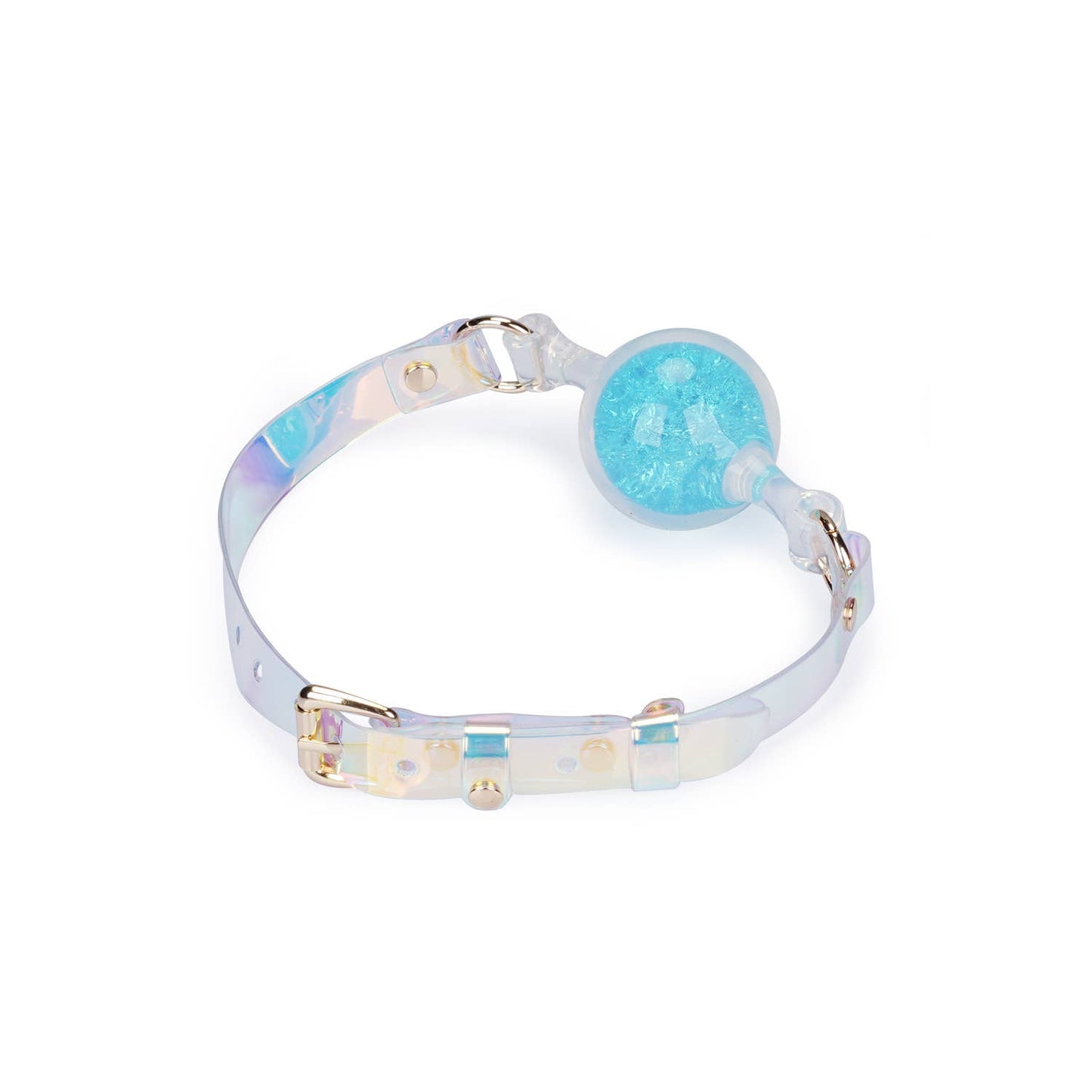 Liebe Seele -  Crystal Ball Gag - Blue