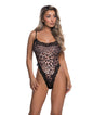 Fierce Lace Teddy - Leopard S/M