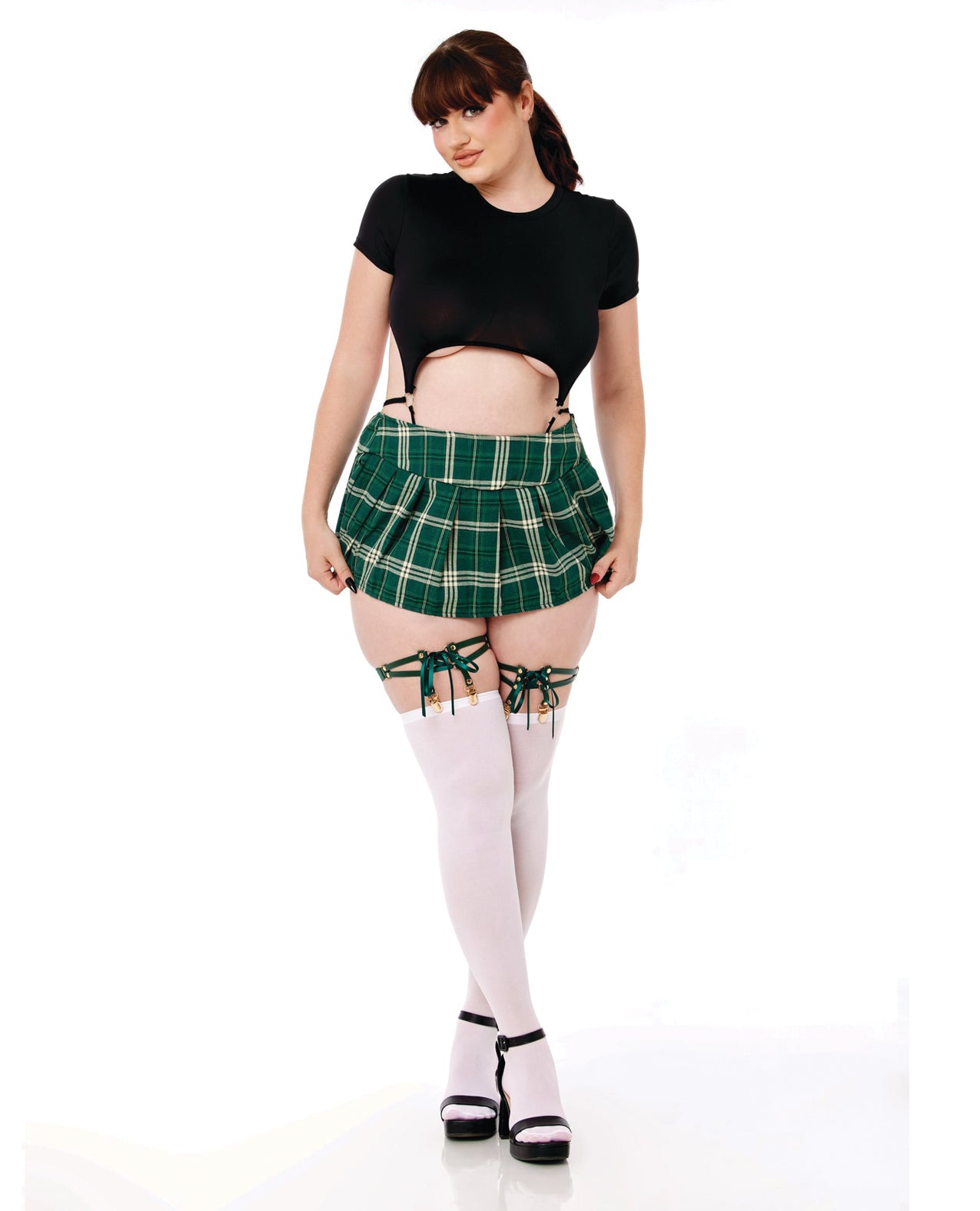 Sex & Mischief Indica Laced Up Garters