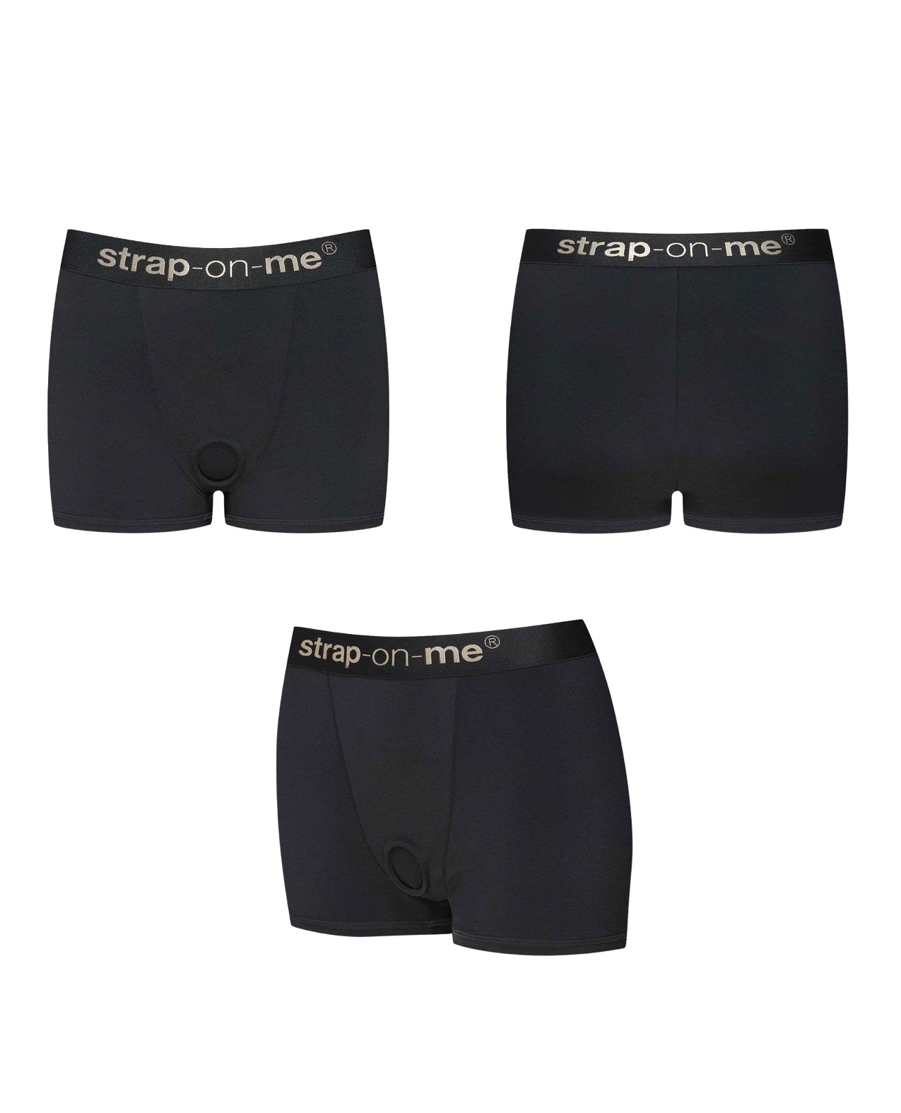 Strap On Me Allure Lingerie Harness - Black XL