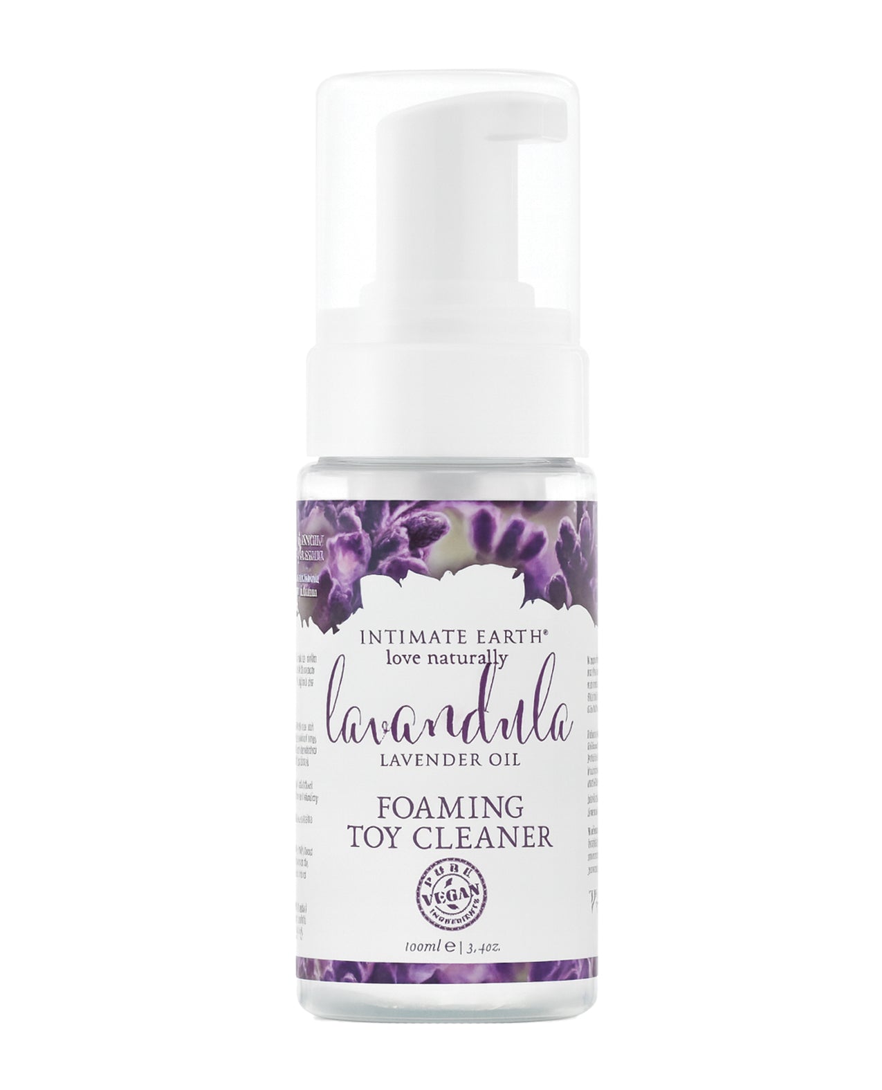 Intimate Earth Foaming Toy Cleaner - 100 ml Lavandula Lavender Oil & Rosemary Extracts