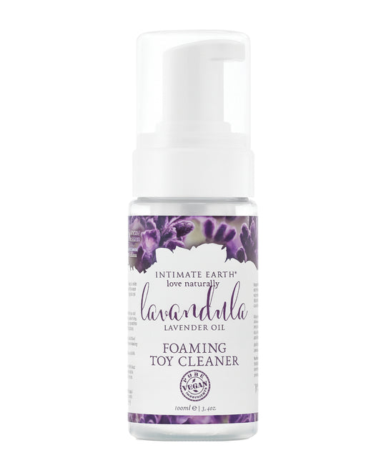 Intimate Earth Foaming Toy Cleaner - 100 ml Lavandula Lavender Oil & Rosemary Extracts by Intimate Earth