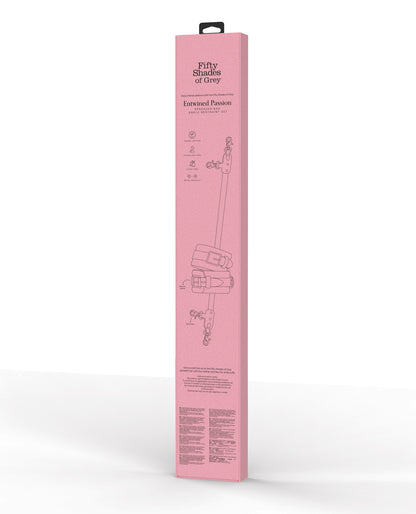 Fifty Shades of Grey Entwined Passion Spreader Bar - Purple