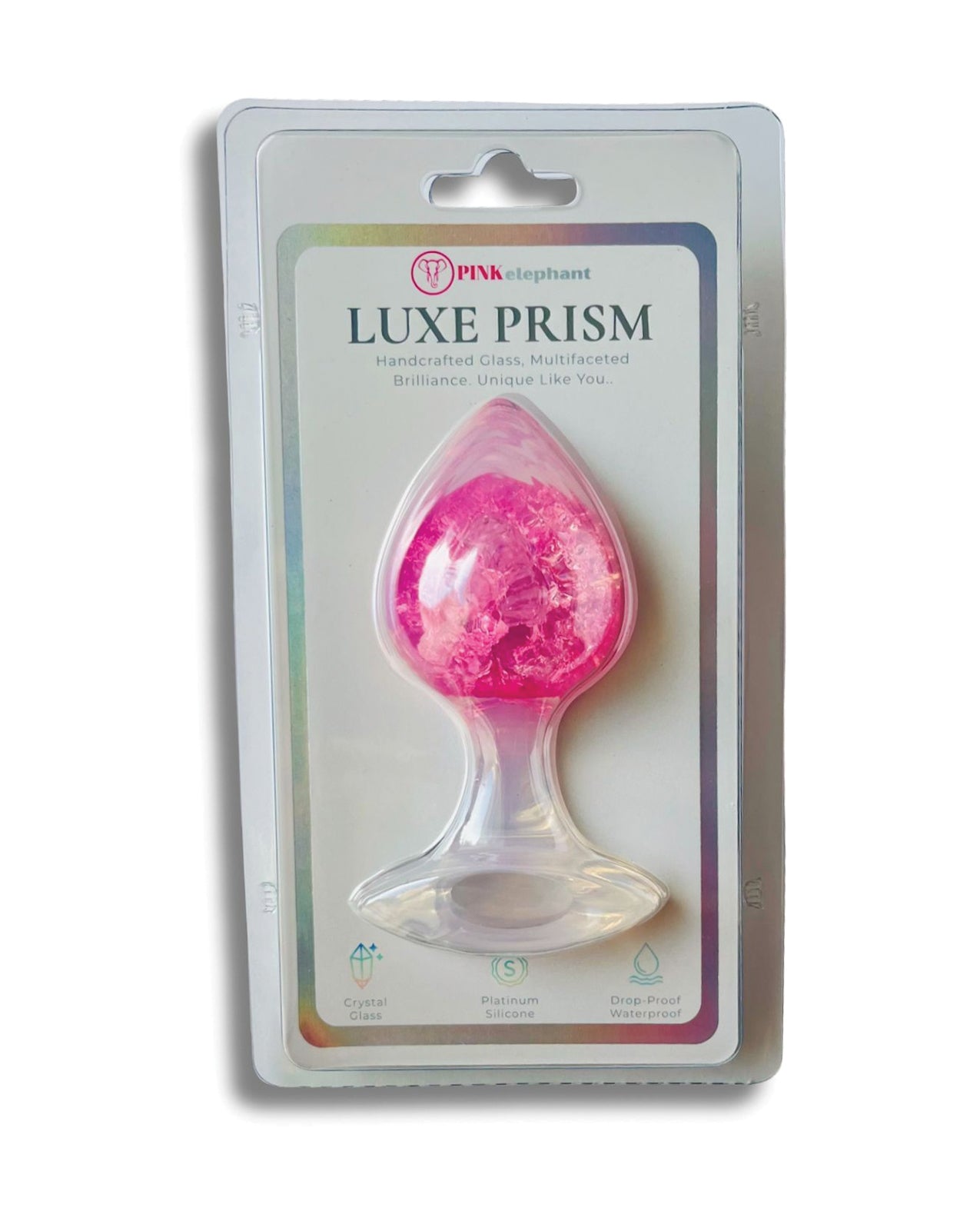 Luxe Prism Large Plug - Light Pink