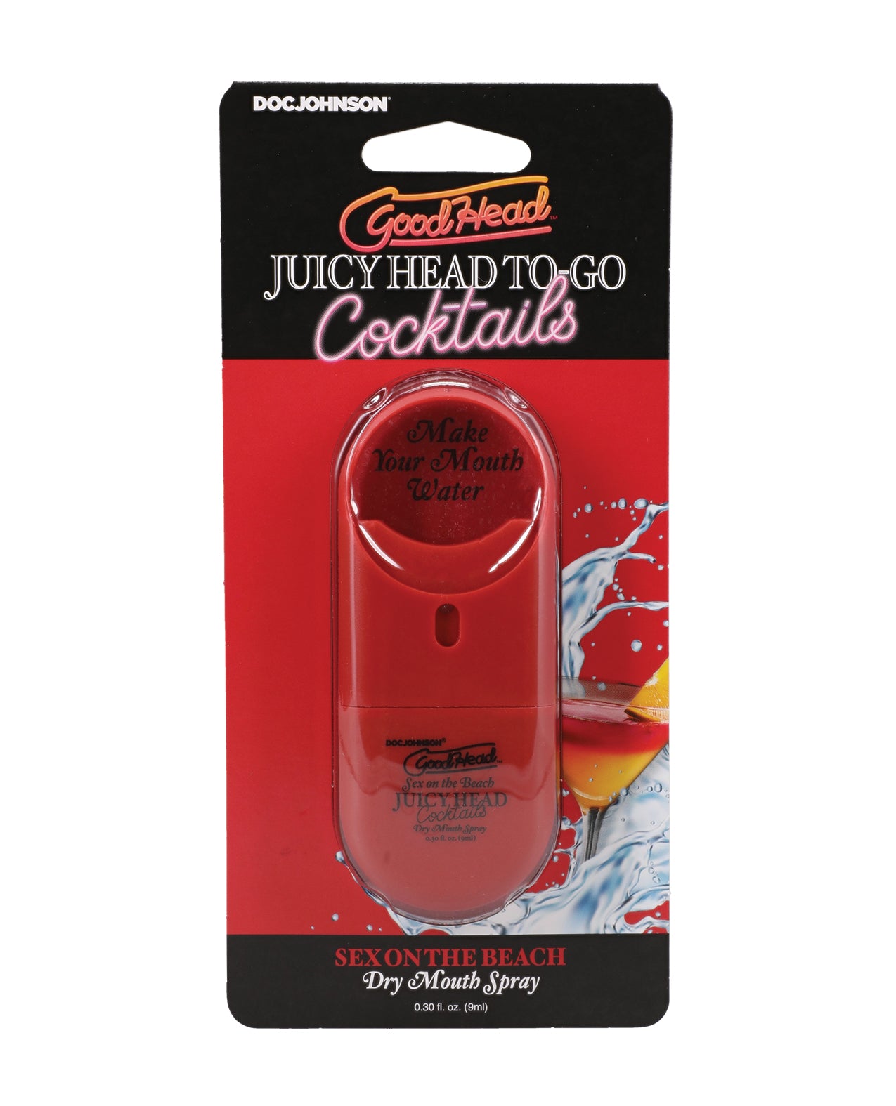 GoodHead Juicy Head Cocktails Dry Mouth Spray To-Go - Sex on the Beach