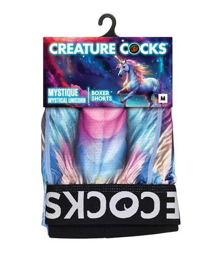 Creature Cocks - Creature Wear Mystique Unicorn Boxer Shorts - MD