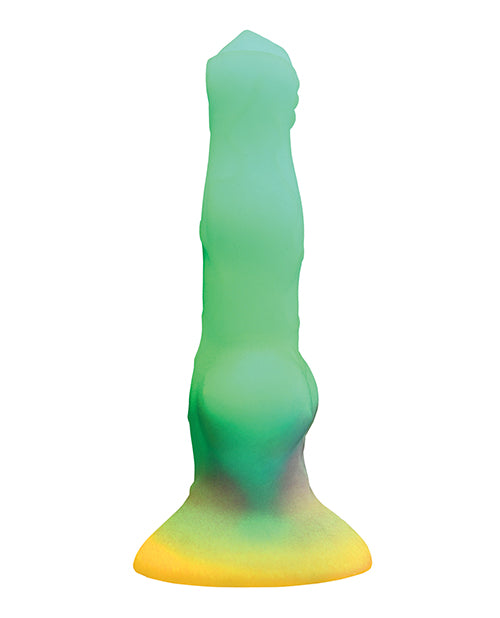 Creature Cocks - Vibrating Space Cock Glow-in-the-Dark Silicone Dildo w/Remote