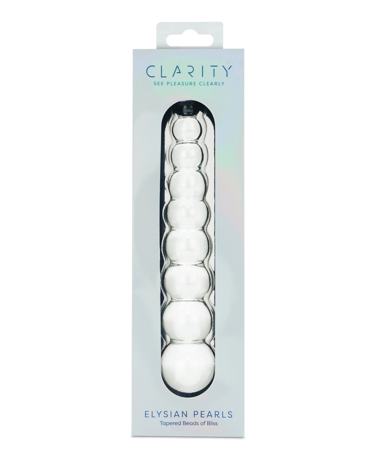 Clarity Glass Dildo - Elysian Pearls