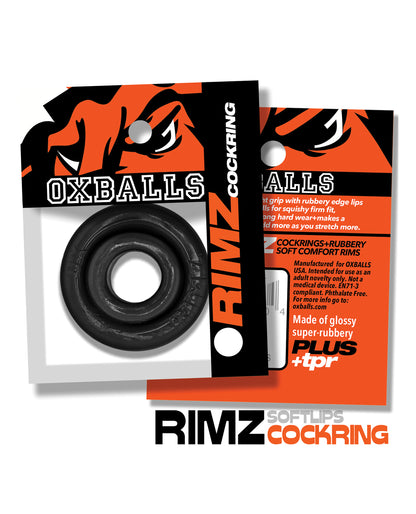 Oxballs Rimz Single Ring - Black
