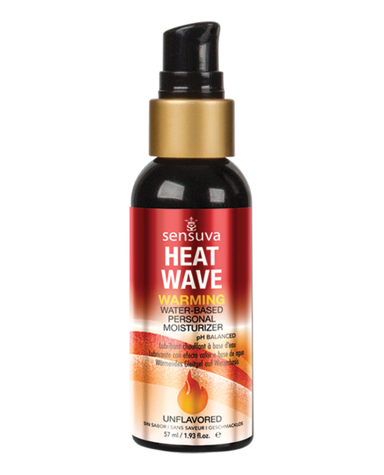 Sensuva Heat Wave Warming Personal Moisturizer - 2 oz