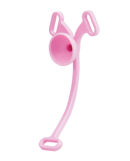 Piss-thru Flying "V" Male to Female No Nub Feminizer Transformation Device