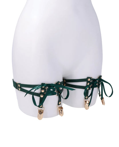 Sex & Mischief Indica Laced Up Garters