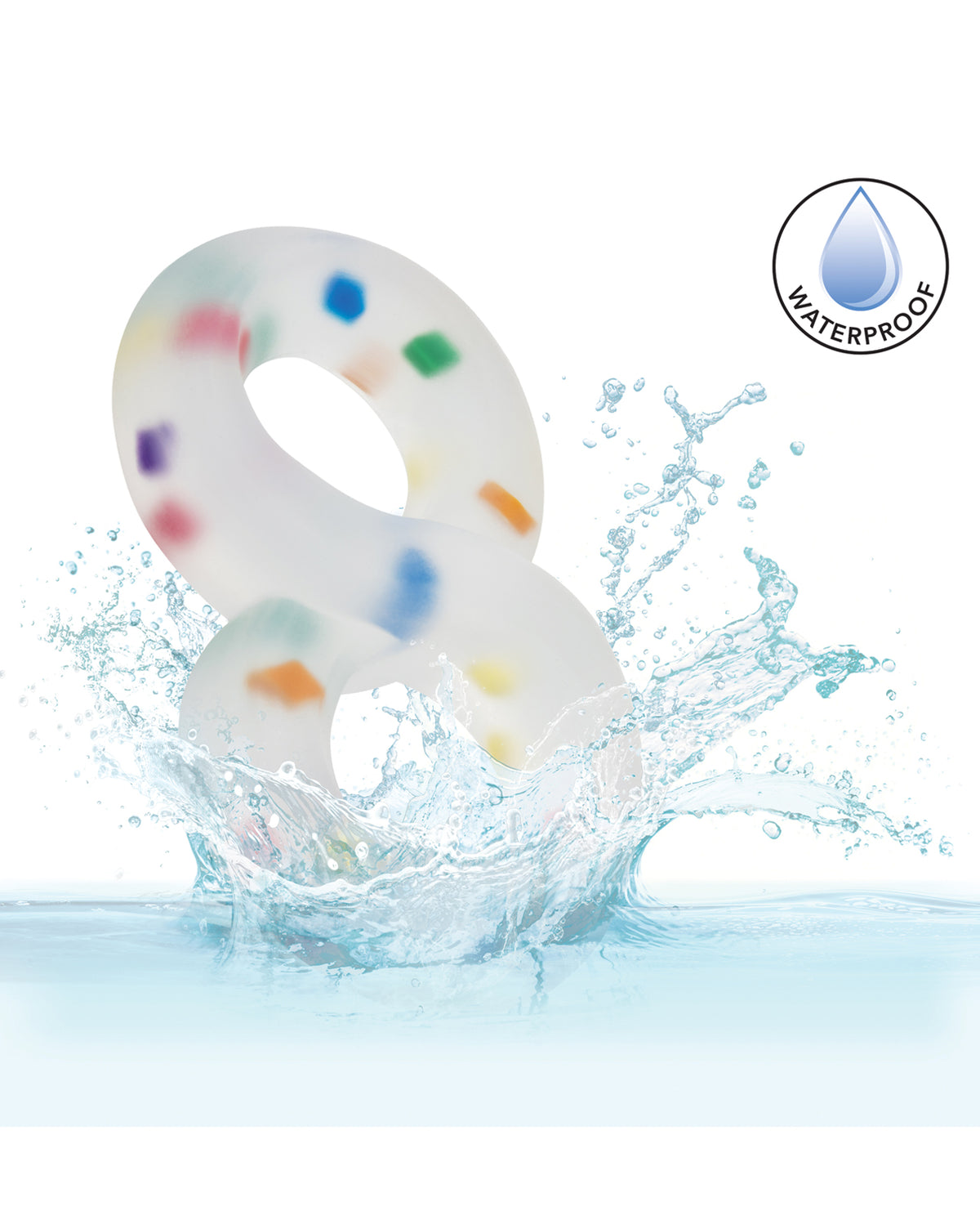 Alpha Liquid Silicone Crazy 8 Party Ring by Alpha