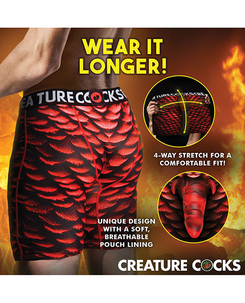 Creature Cocks - Creature Wear Horny Devil Demon Boxer Shorts - SM