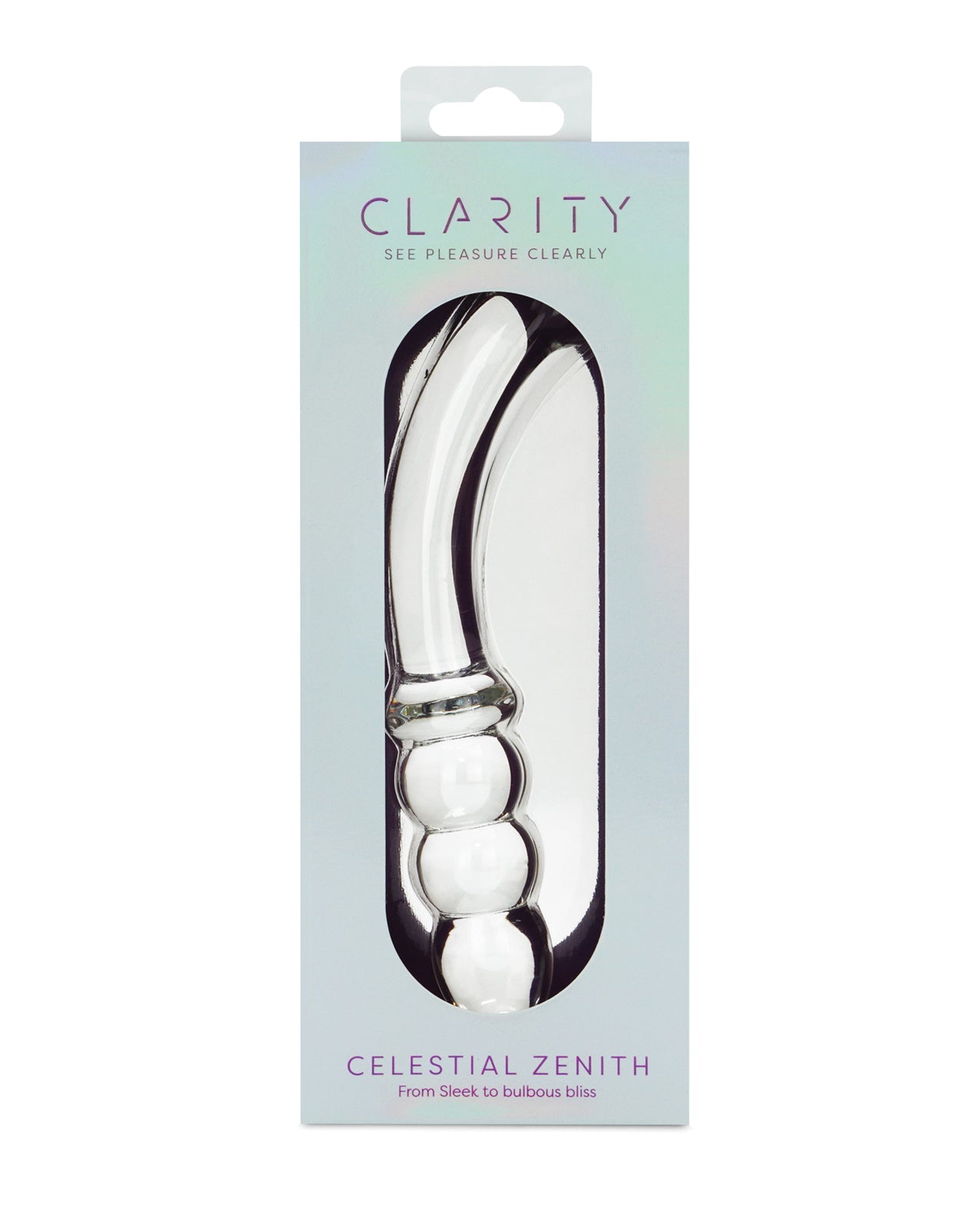 Clarity Glass Dildo - Celestial Zenith