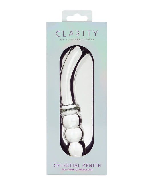 Clarity Glass Dildo - Celestial Zenith by Clarity