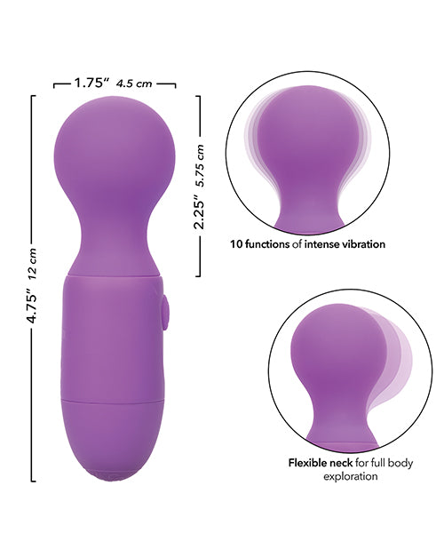 First Time Rechargeable Vibrator Massager - Purple by Eldorado Trading Company