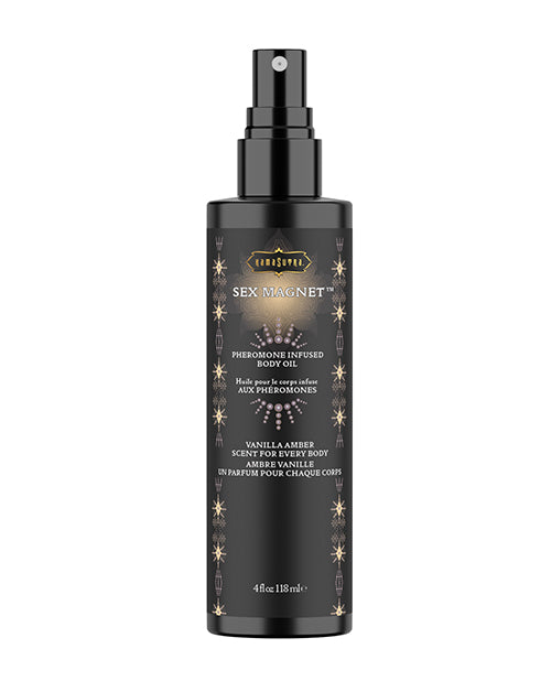 Kama Sutra Sex Magnet Pheromone Body Spray -Vanilla Amber 4 oz by Kama Sutra