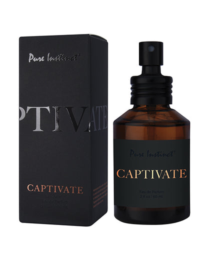 Pure Instinct Mens Collection Pheromone Perfume - 2 oz Captivate
