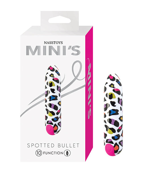 Nasstoys Mini's Spotted Bullet - White by Nasstoys