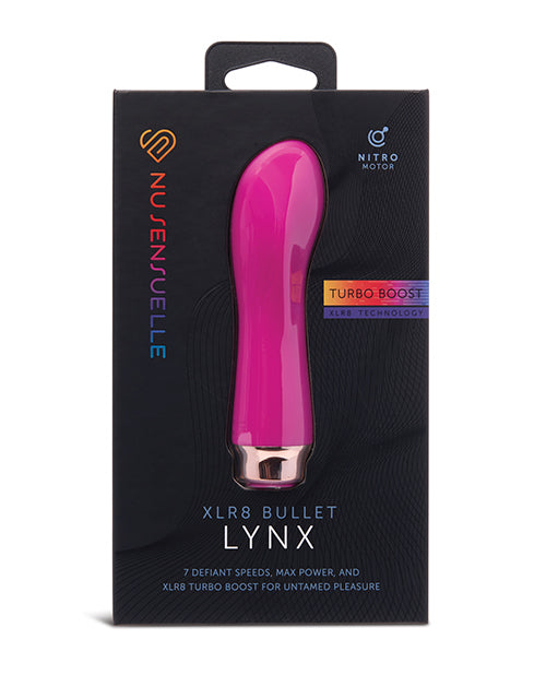 Nu Sensuelle Lynx Bullet with Nitro Motor - Magenta by Nu Sensuelle