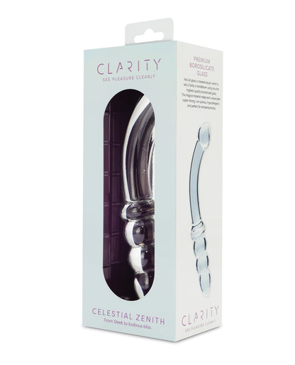 Clarity Glass Dildo - Celestial Zenith