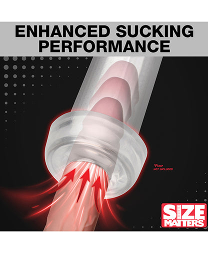 Size Matters Universal Pump Sleeve - Clear