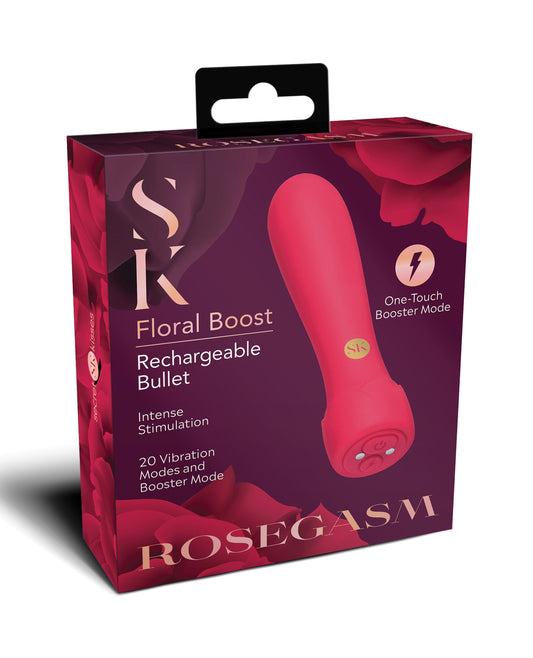 Secret Kisses Rosegasm Floral Boost Bullet by Secret Kisses