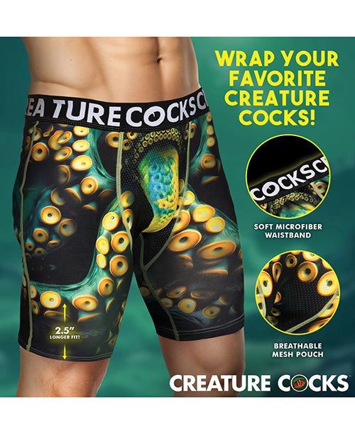 Creature Cocks - Creature Wear Monstropus Tentacled Monster Boxer Shorts - LG