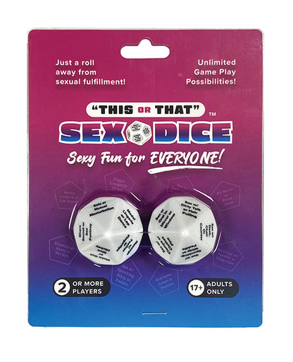 This or That Sex Dice Game