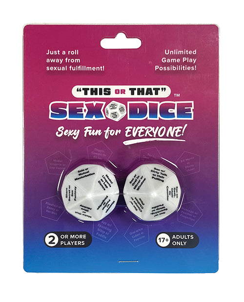 This or That Sex Dice Game by Ball &amp; Chain