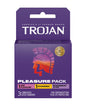 Trojan Pleasure Condoms - Asst. Box of 3