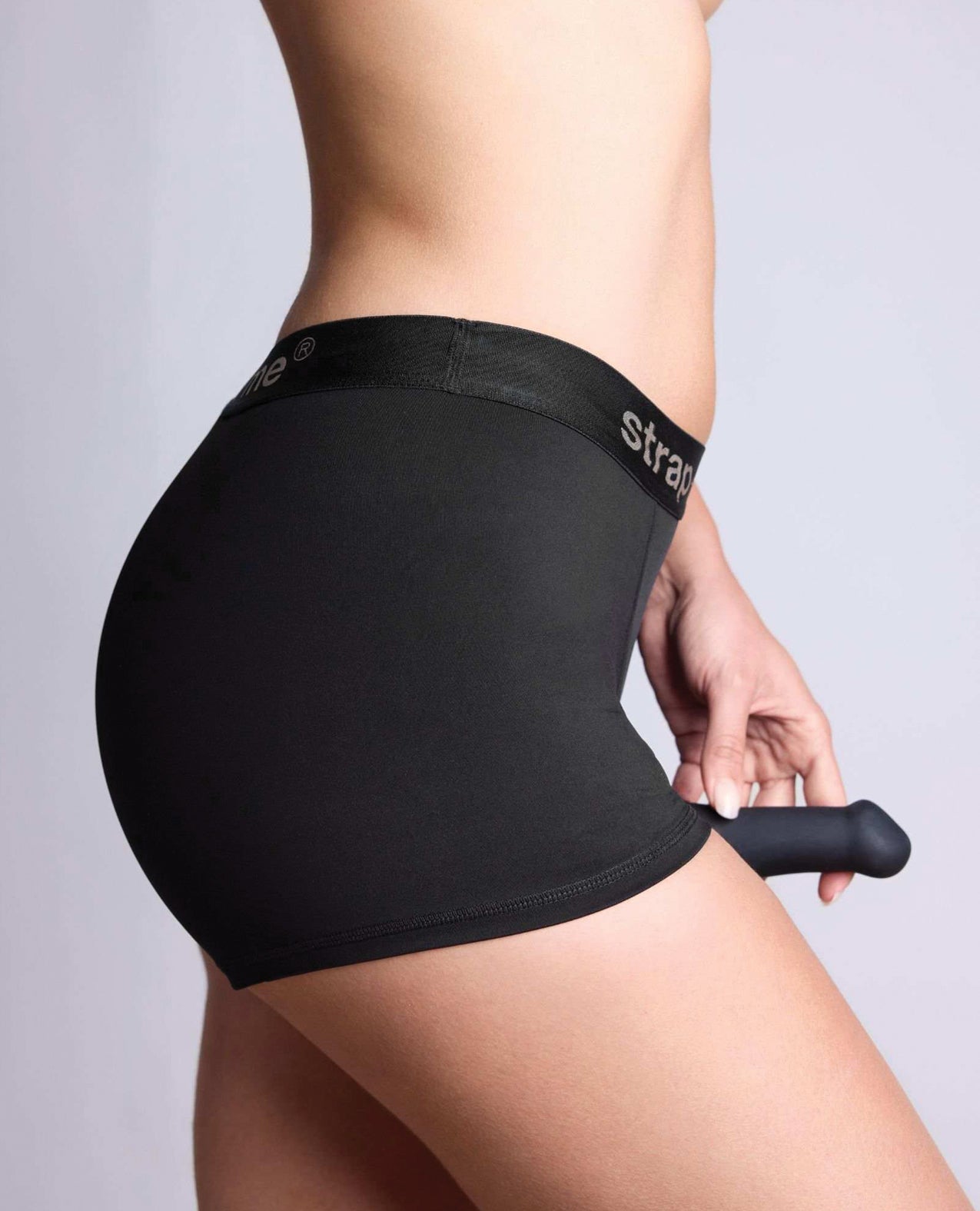 Strap On Me Allure Lingerie Harness - Black XL