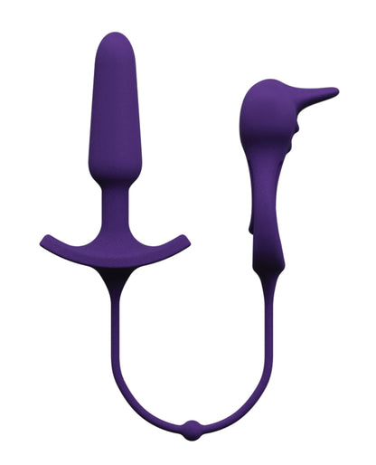 VeDO Humper Rechargeable Dual C-Ring w/Anal Plug - Purple