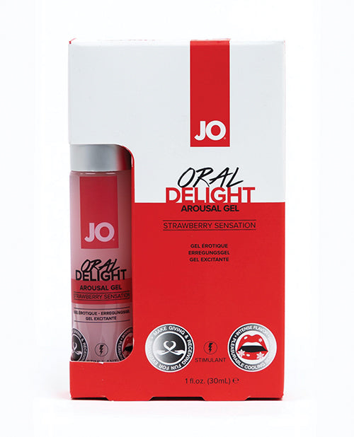 JO Oral Delight - Strawberry Stimulant 1 oz