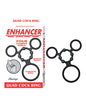 Enhancer Quad Cock Ring - Black