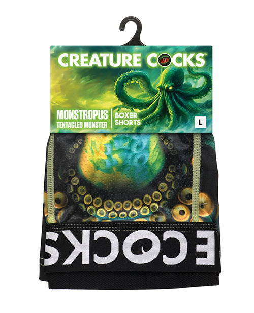 Creature Cocks - Creature Wear Monstropus Tentacled Monster Boxer Shorts - LG