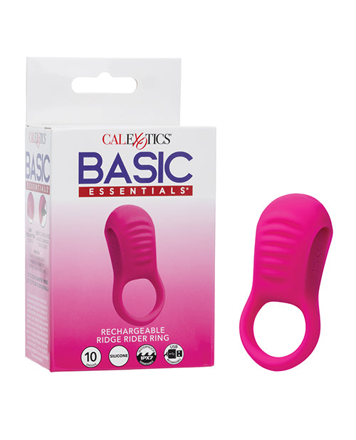 Basic Essentials Rechargeable Ridge Rider Ring