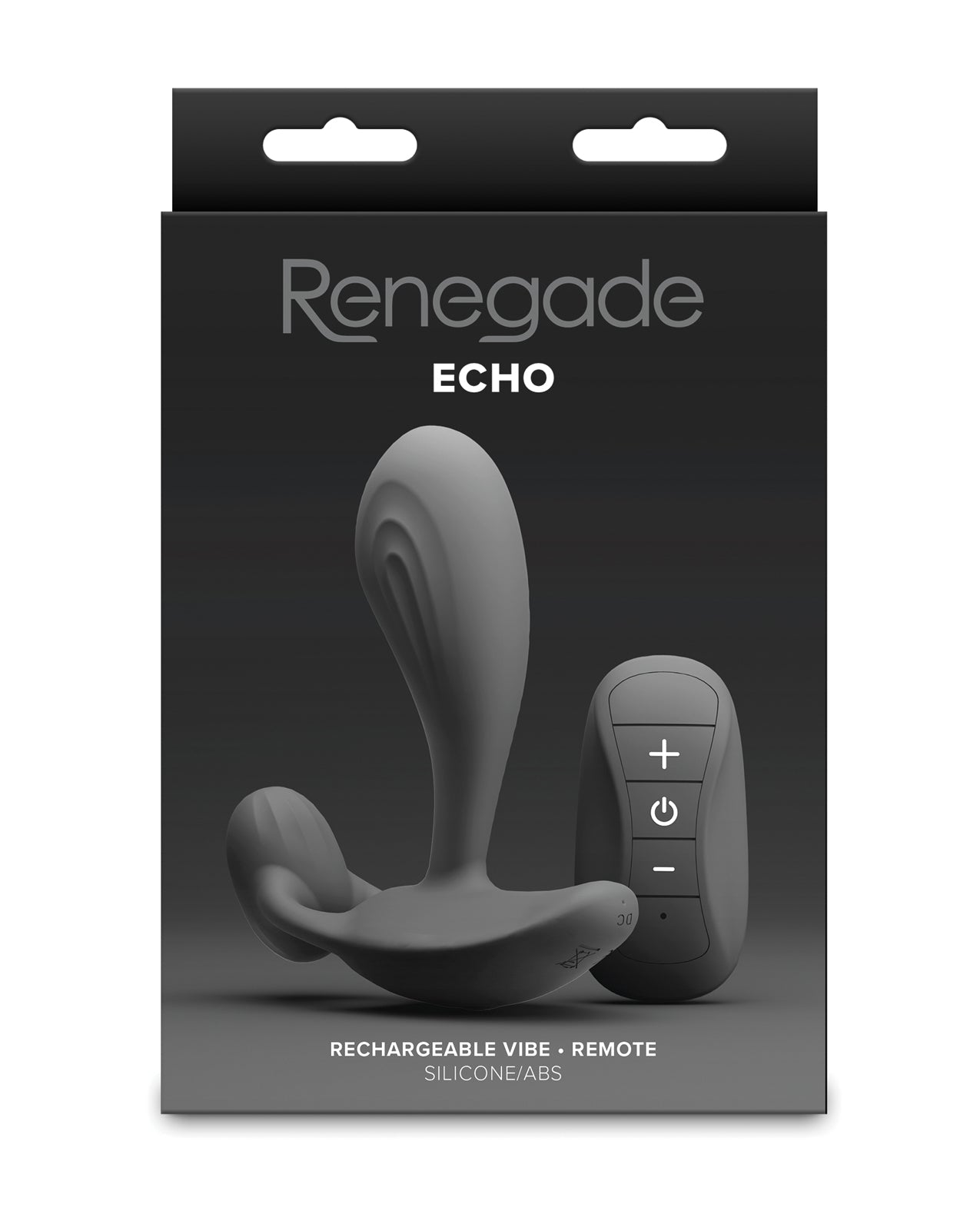 Renegade Echo Prostate Massager - Black
