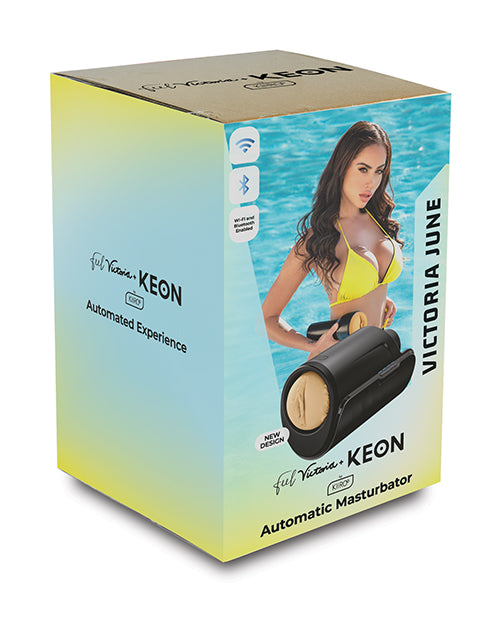 Kiiroo Keon Feel Stars Collection Stroker Combo Set - Victoria June