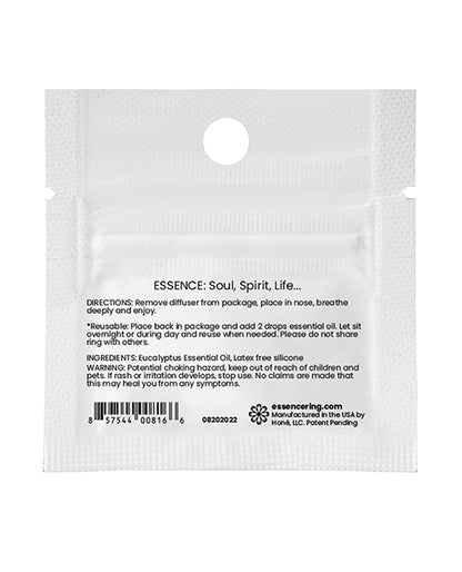 Essence Ring Single Sachet - Eucalyptus by Eldorado Trading Company