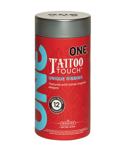 One Tattoo Touch Condoms - Pack of 12 by One