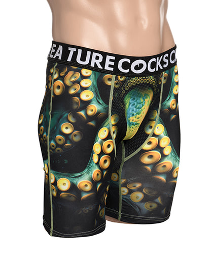 Creature Cocks - Creature Wear Monstropus Tentacled Monster Boxer Shorts - LG