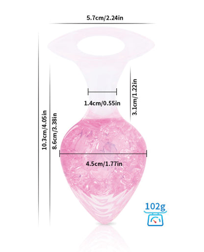 Luxe Prism Large Plug - Light Pink