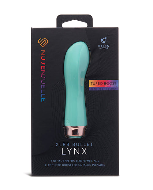 Nu Sensuelle Lynx Bullet with Nitro Motor - Tiffany Blue by Nu Sensuelle