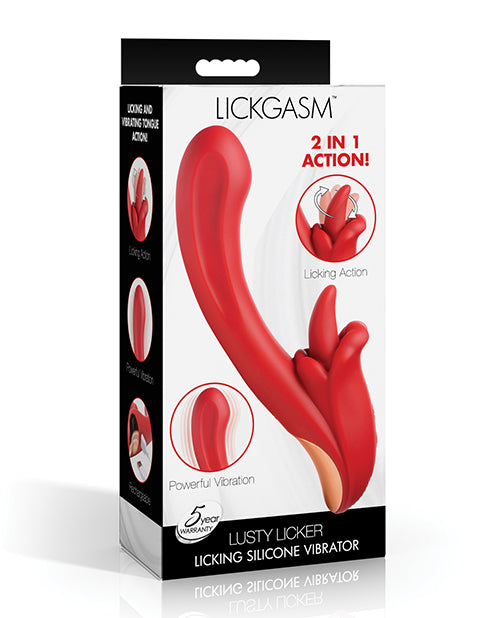 Lickgasm Lusty Licker Licking Silicone Vibrator by Lickgasm