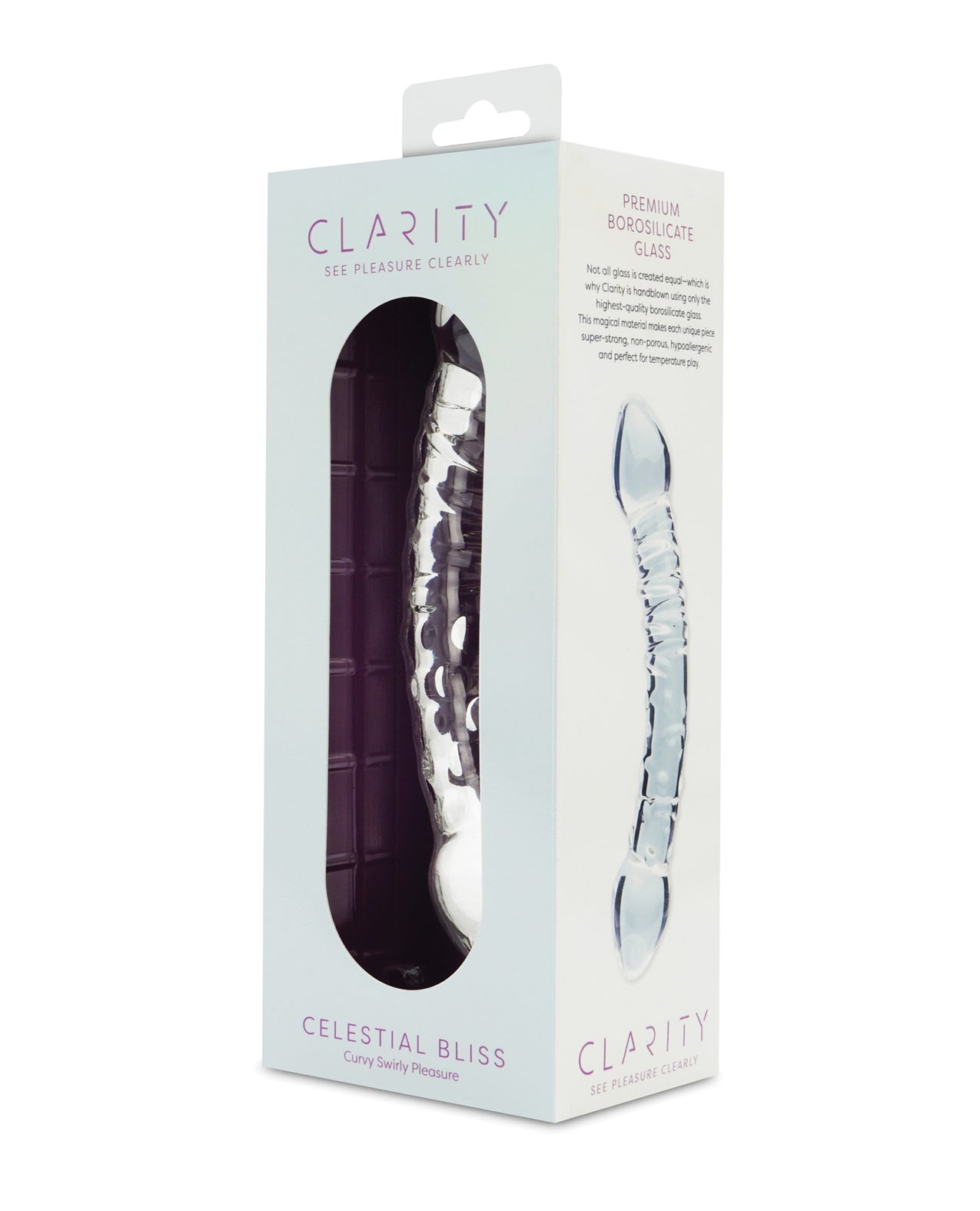 Clarity Glass Dildo - Celestial Bliss by Clarity