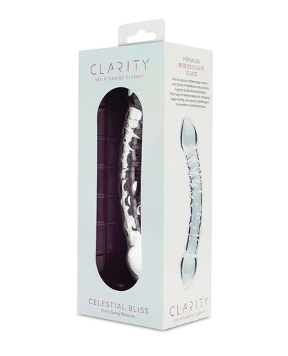 Clarity Glass Dildo - Celestial Bliss by Clarity