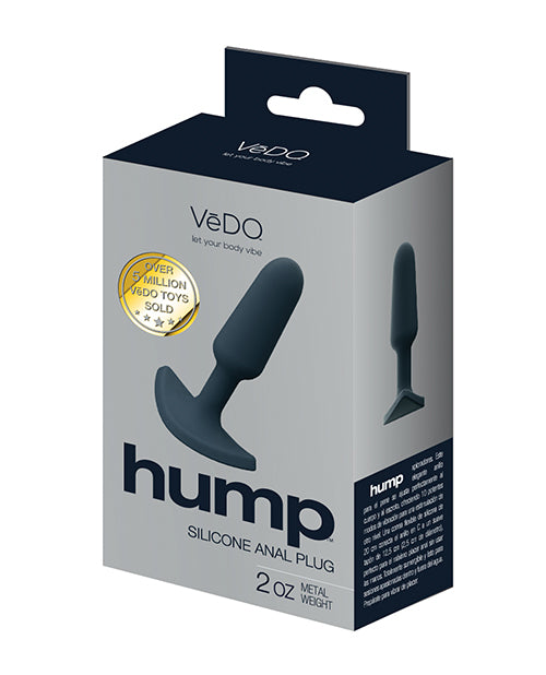 VeDO Hump Silicone Anal Plug - Black by VeDO